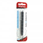 Wholesale Polka Dot Slim Stylus Touch Pen (Black)